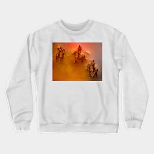 Native American Warrior Crewneck Sweatshirt